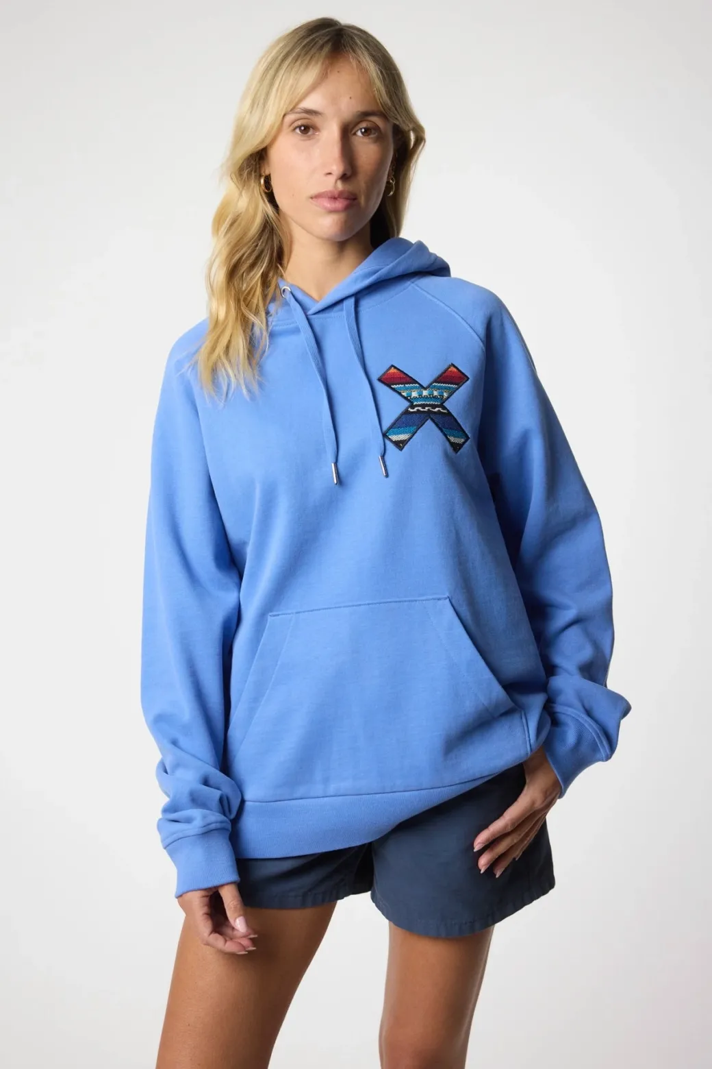 SUDADERA CON CAPUCHA CLASSIC JAY BLUE