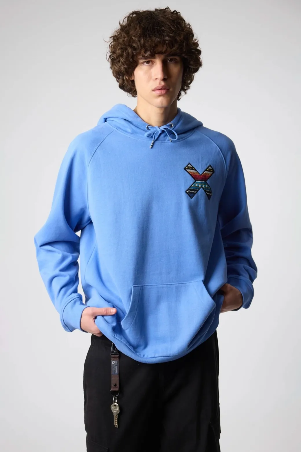 SUDADERA CON CAPUCHA CLASSIC JAY BLUE