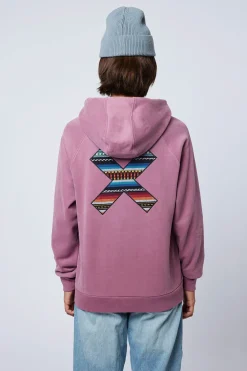 SUDADERA CON CAPUCHA CLASSIC BERRY