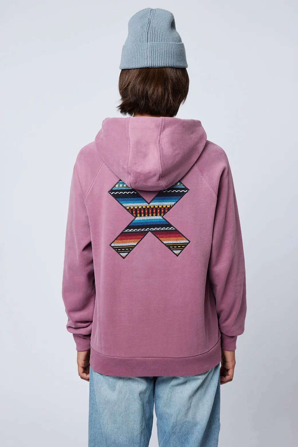 SUDADERA CON CAPUCHA CLASSIC BERRY