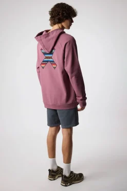 SUDADERA CON CAPUCHA CLASSIC BERRY