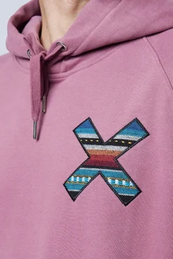 SUDADERA CON CAPUCHA CLASSIC BERRY