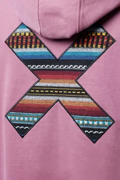 SUDADERA CON CAPUCHA CLASSIC BERRY