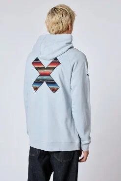SUDADERA CON CAPUCHA CLASSIC ICE BLUE