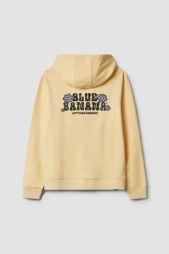 SUDADERA CON CAPUCHA FULL ZIP HARDY LIGHT YELLOW