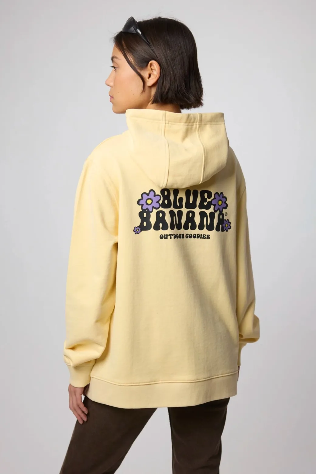 SUDADERA CON CAPUCHA FULL ZIP HARDY LIGHT YELLOW