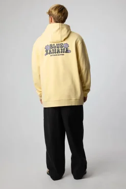 SUDADERA CON CAPUCHA FULL ZIP HARDY LIGHT YELLOW