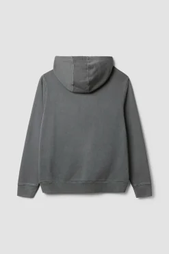 SUDADERA CON CAPUCHA ICONIC ASH
