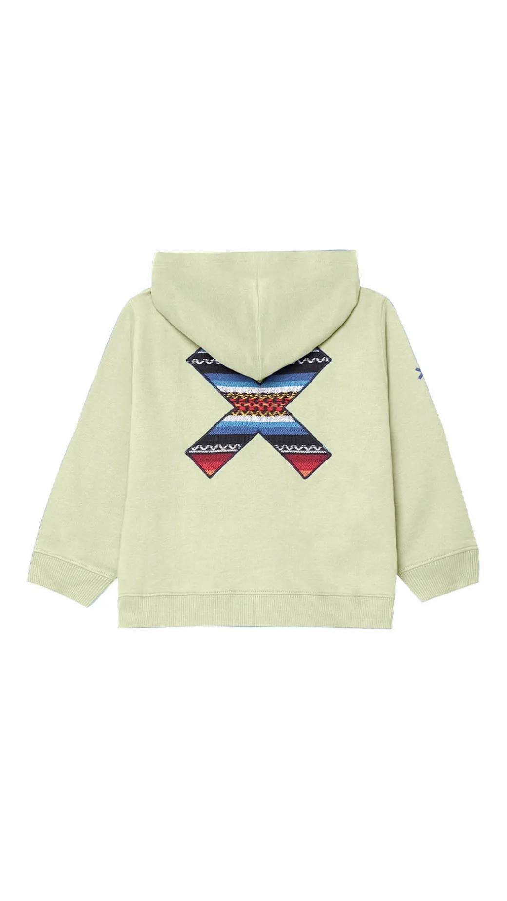 SUDADERA CON CAPUCHA KIDS CLASSIC PISTACHO