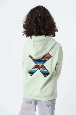 SUDADERA CON CAPUCHA KIDS CLASSIC PISTACHO
