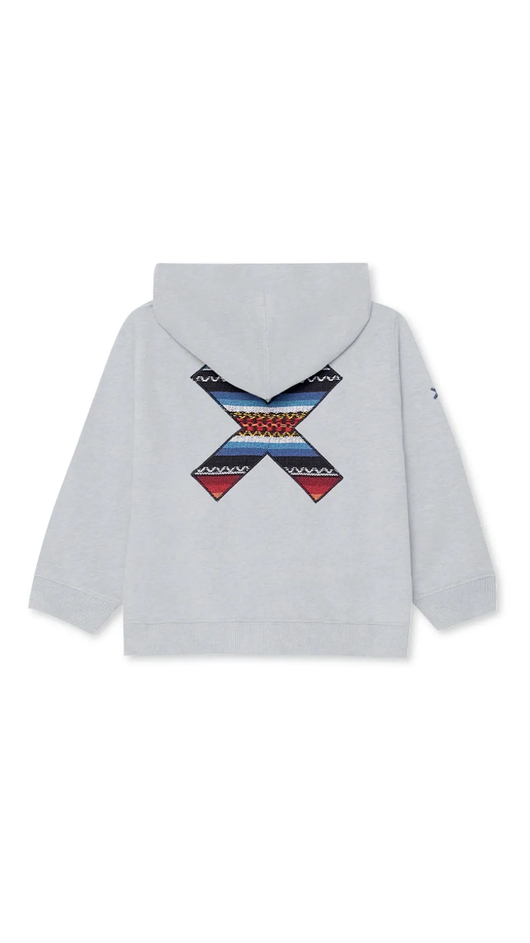 SUDADERA CON CAPUCHA KIDS CLASSIC LIGHT GREY MELANGE