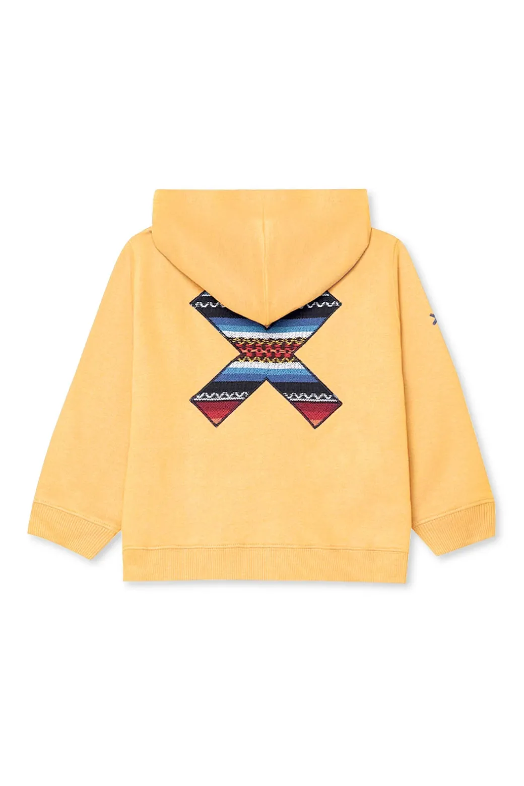 SUDADERA CON CAPUCHA KIDS CLASSIC AMARILLO CLARO