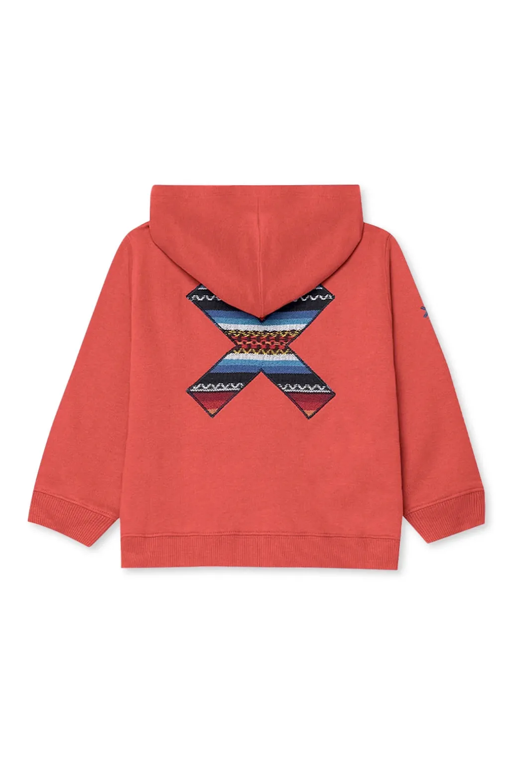 SUDADERA CON CAPUCHA KIDS CLASSIC ROJA