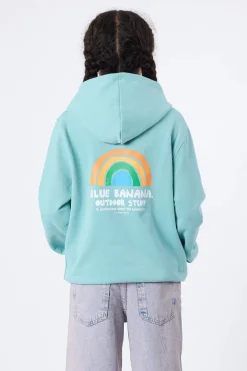 SUDADERA CON CAPUCHA KIDS RAINBOW ACQUA