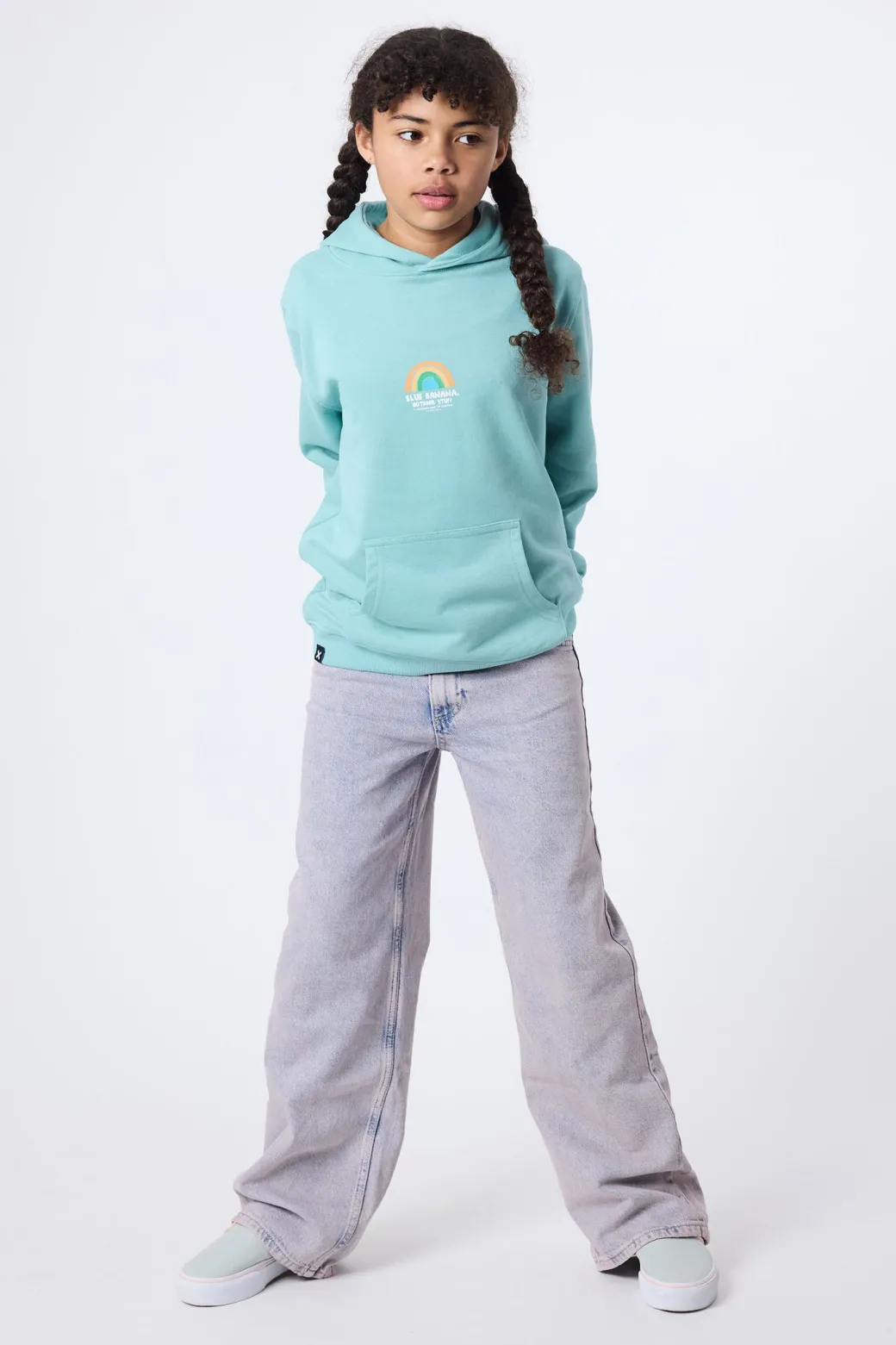SUDADERA CON CAPUCHA KIDS RAINBOW ACQUA