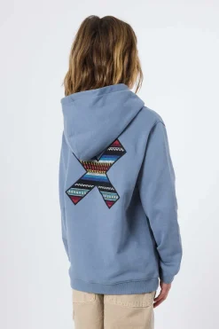 SUDADERA CON CAPUCHA KIDS CLASSIC SKY BLUE