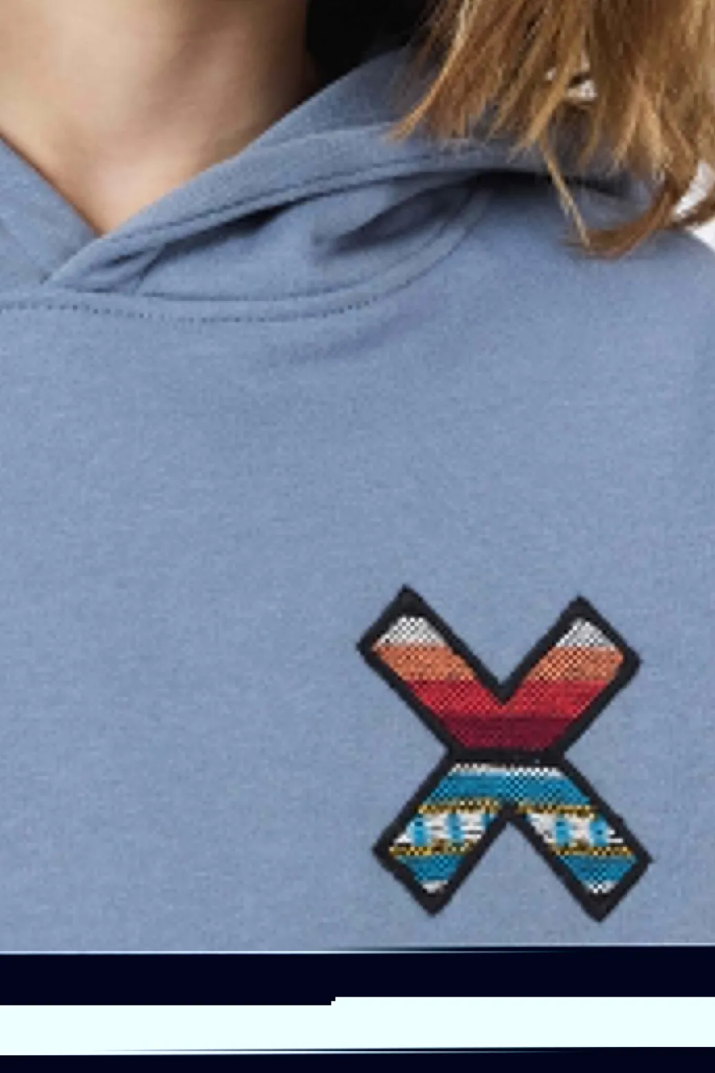 SUDADERA CON CAPUCHA KIDS CLASSIC SKY BLUE
