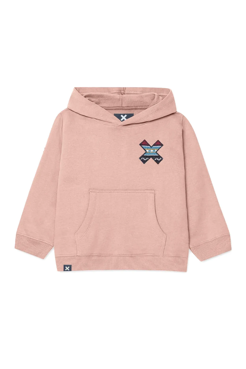 SUDADERA CON CAPUCHA KIDS CLASSIC PEACH