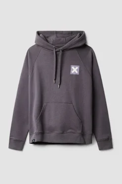 SUDADERA CON CAPUCHA NATURE CHALKBOARD GREY