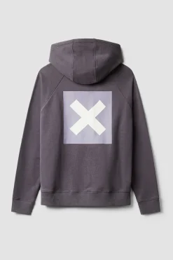 SUDADERA CON CAPUCHA NATURE CHALKBOARD GREY