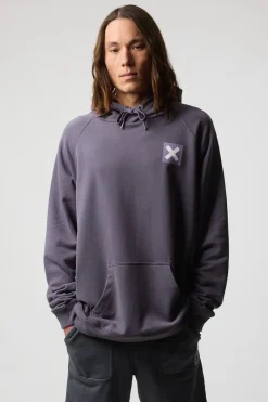 SUDADERA CON CAPUCHA NATURE CHALKBOARD GREY