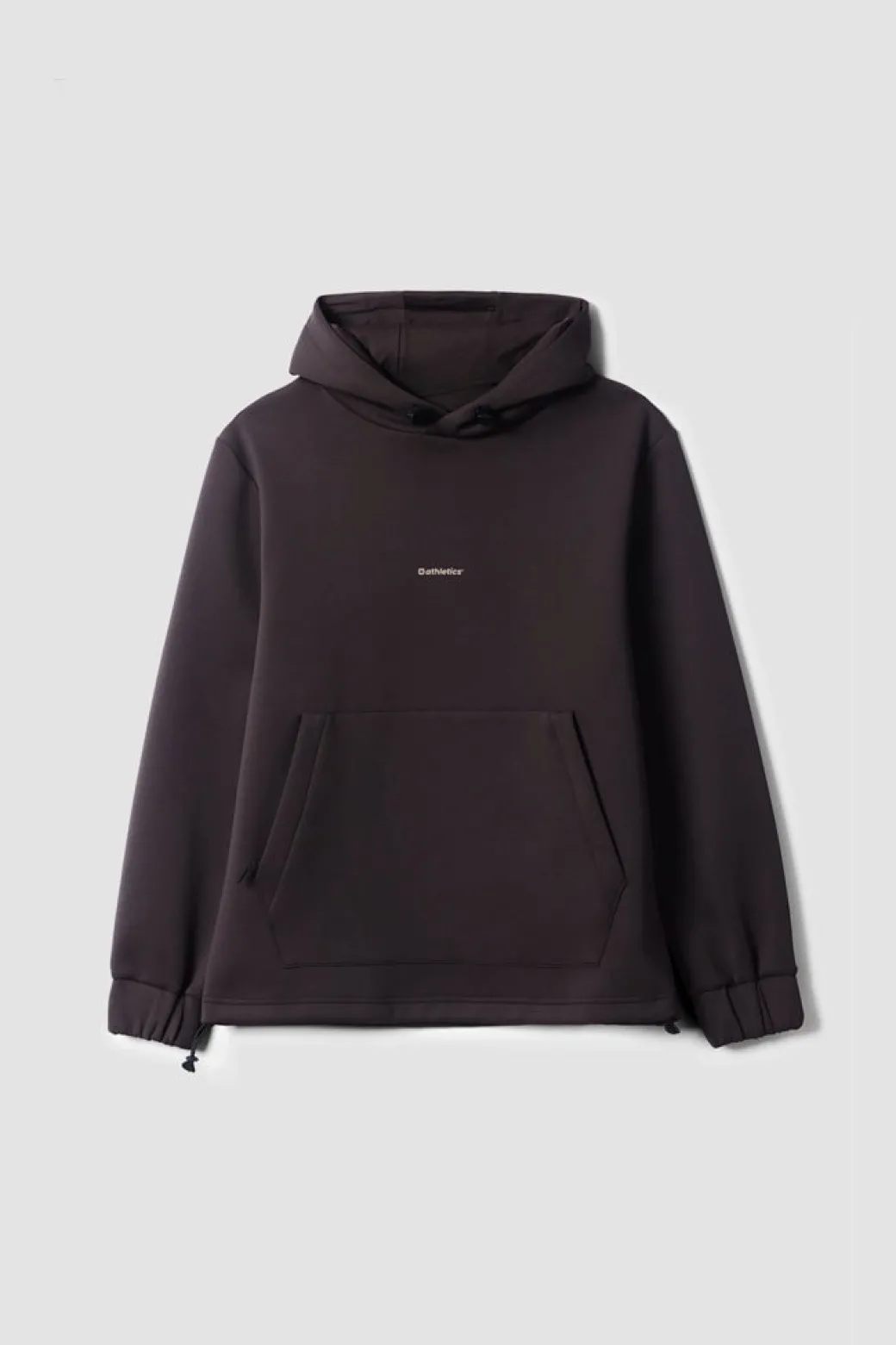 SUDADERA CON CAPUCHA NON-GRAVITY SOLID BROWN