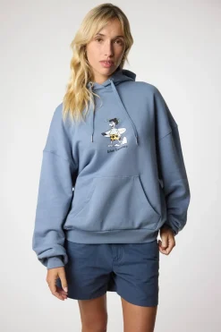 SUDADERA CON CAPUCHA WIPEOUT SKY BLUE