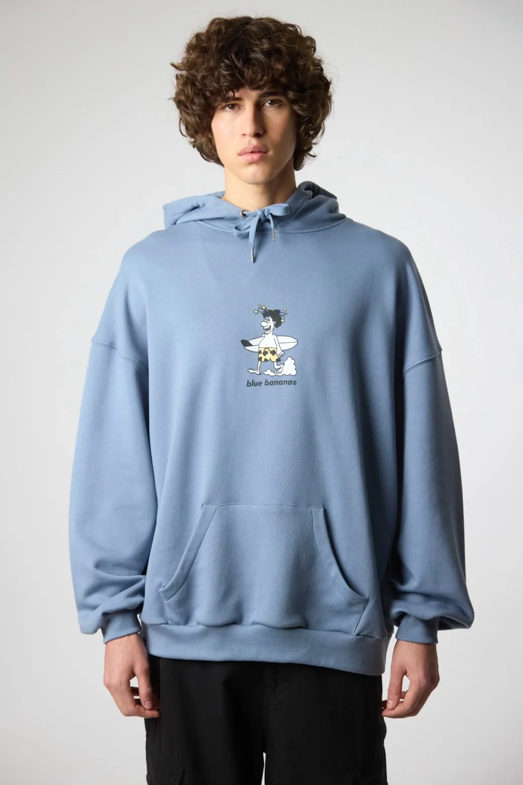 SUDADERA CON CAPUCHA WIPEOUT SKY BLUE