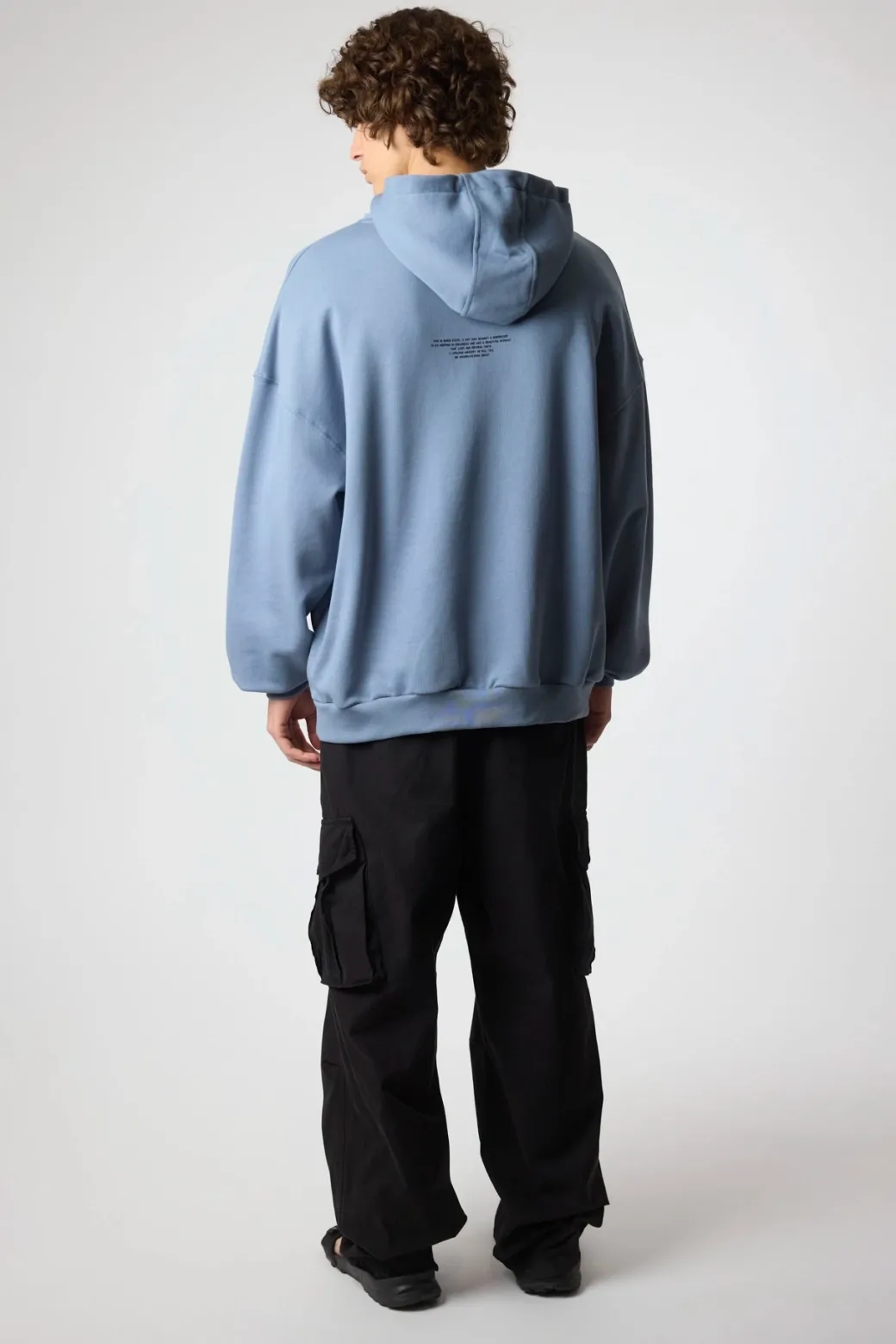 SUDADERA CON CAPUCHA WIPEOUT SKY BLUE
