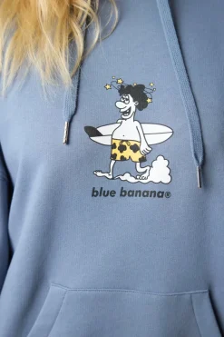 SUDADERA CON CAPUCHA WIPEOUT SKY BLUE