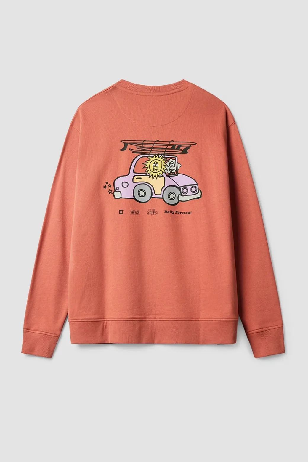 SUDADERA FORECAST CORAL