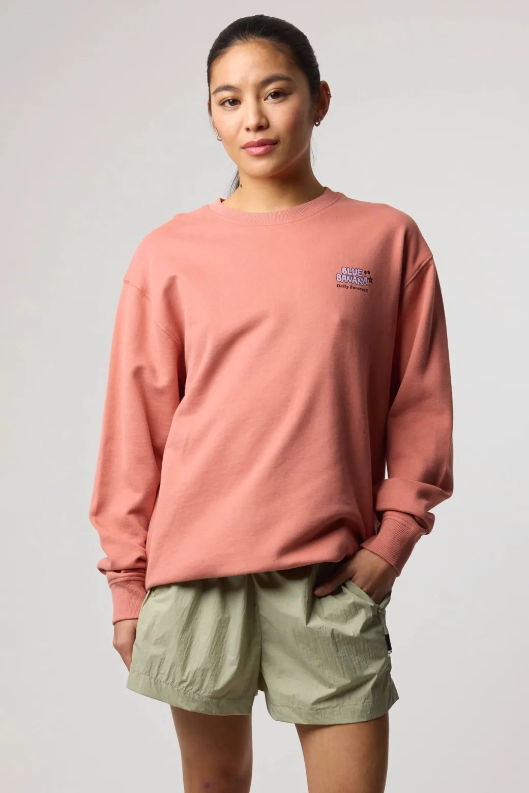 SUDADERA FORECAST CORAL