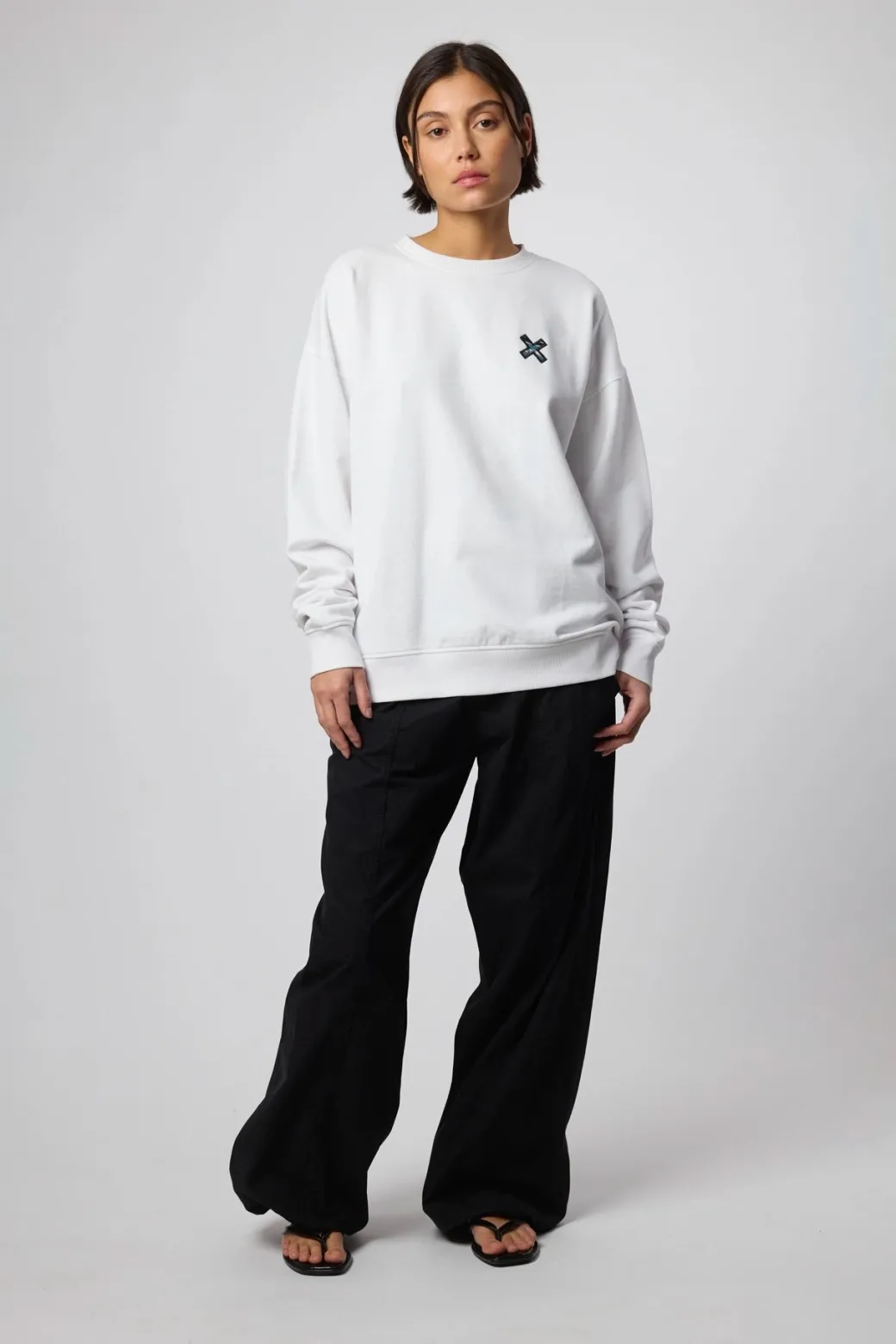 SUDADERA KARMA BLANCA