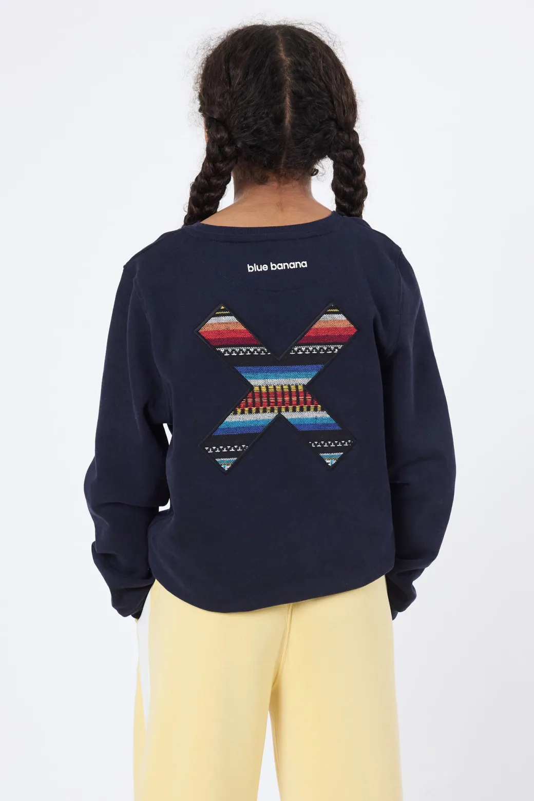 SUDADERA KIDS CLASSIC AZUL MARINO