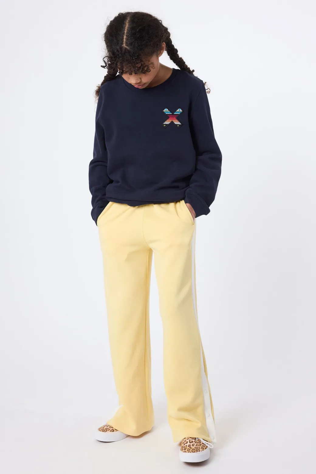 SUDADERA KIDS CLASSIC AZUL MARINO