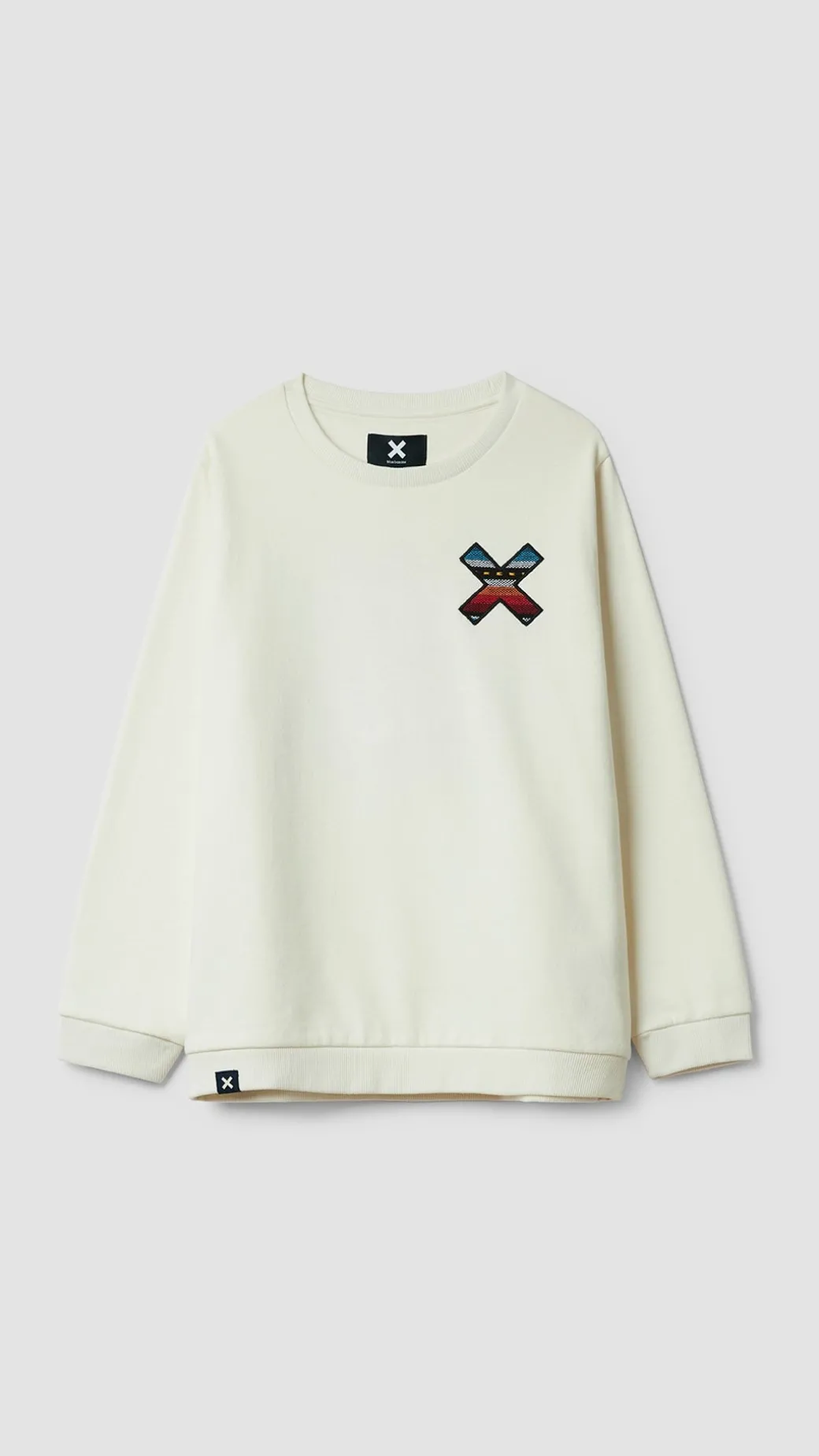 SUDADERA KIDS CLASSIC BLANCO ROTO