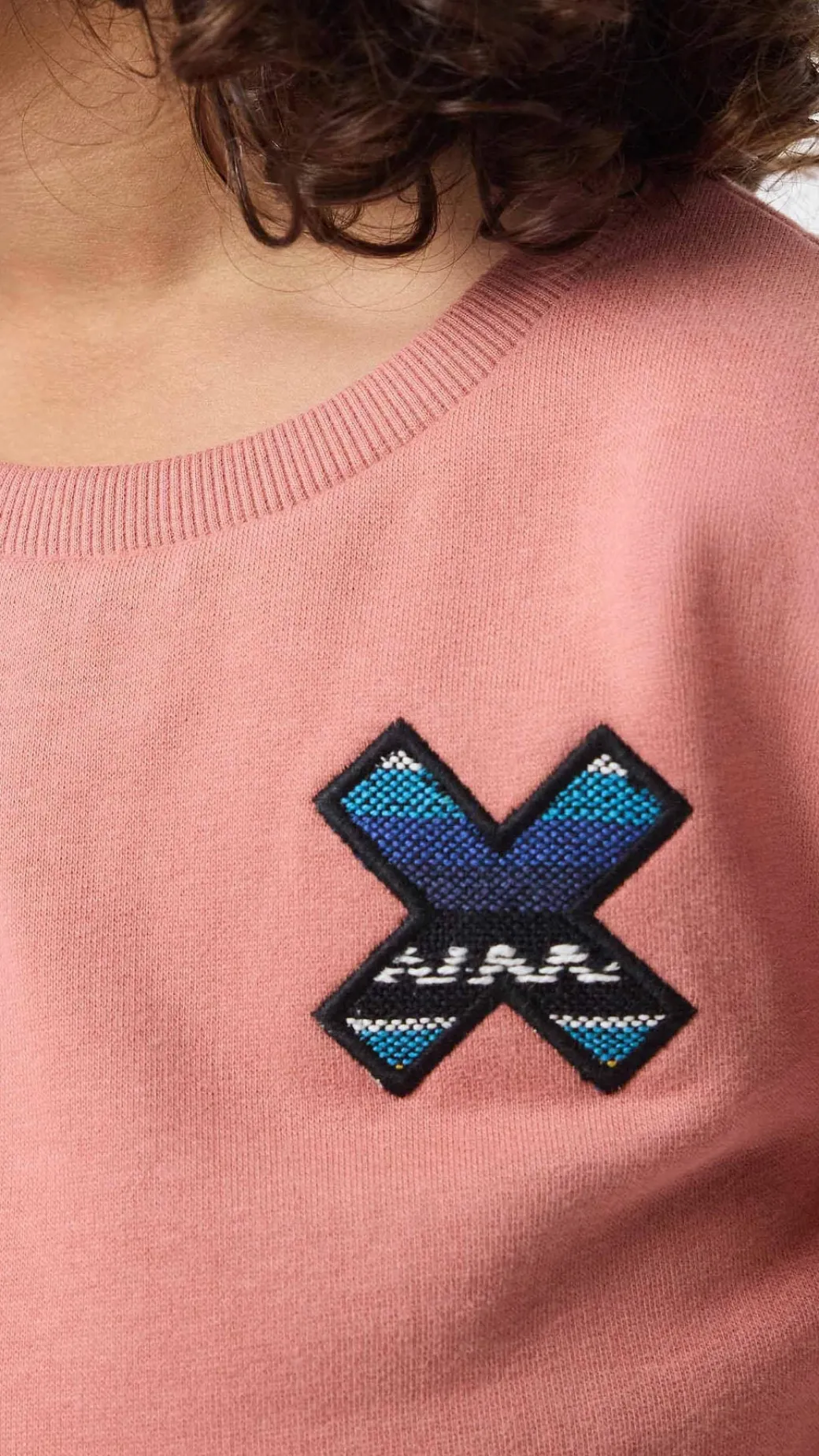 SUDADERA KIDS CLASSIC CORAL