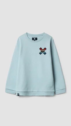 SUDADERA KIDS CLASSIC ICE BLUE