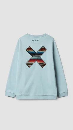 SUDADERA KIDS CLASSIC ICE BLUE