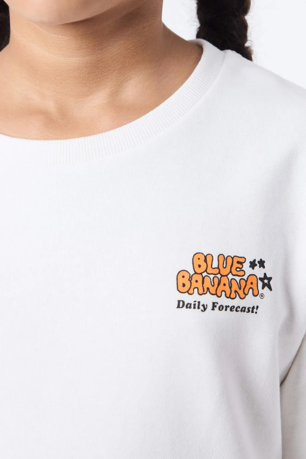 SUDADERA KIDS FORECAST BLANCO ROTO