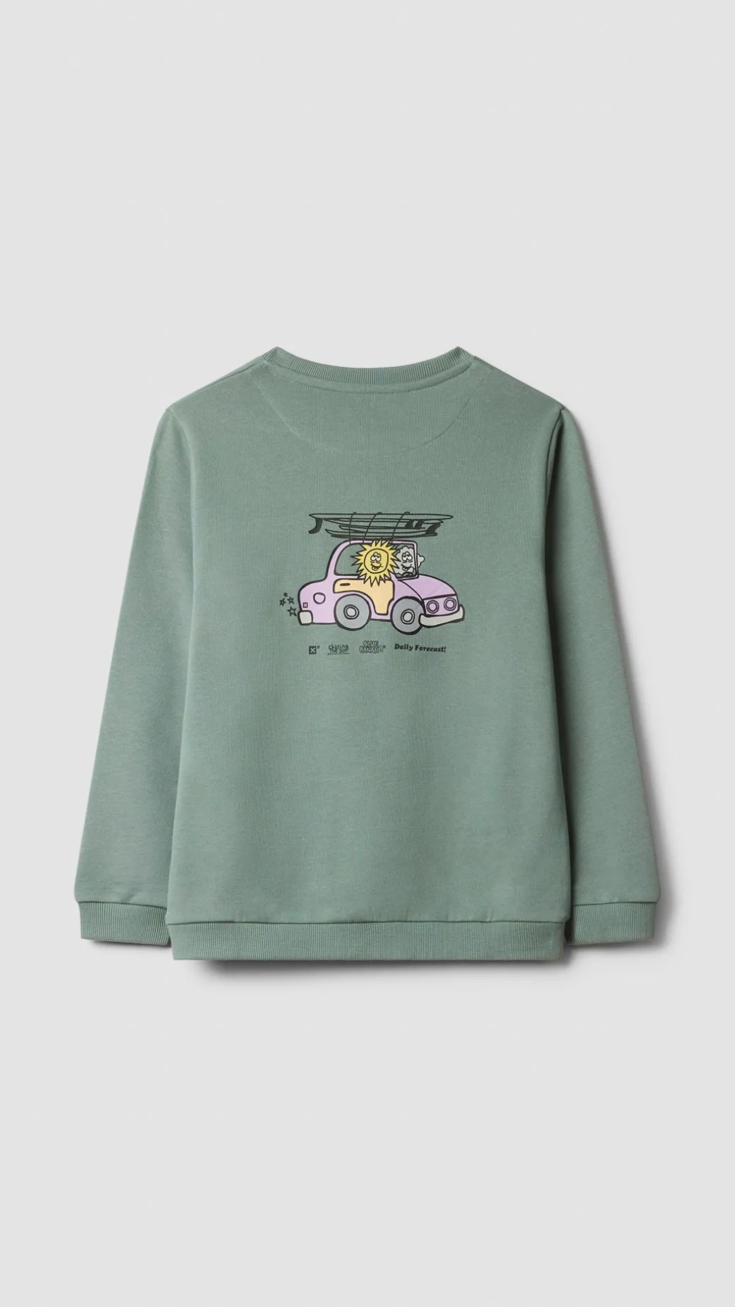 SUDADERA KIDS FORECAST MENTA