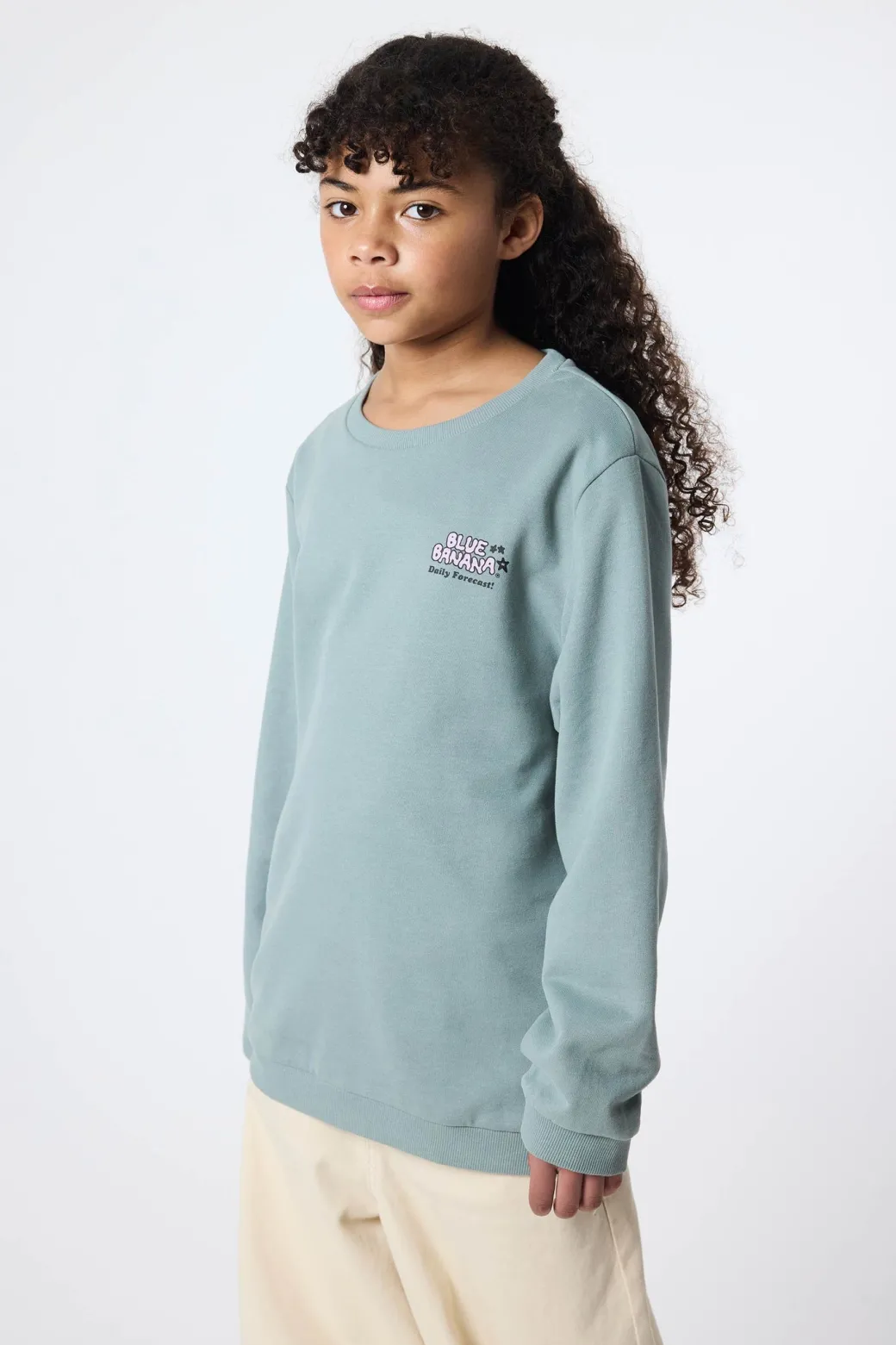 SUDADERA KIDS FORECAST MENTA