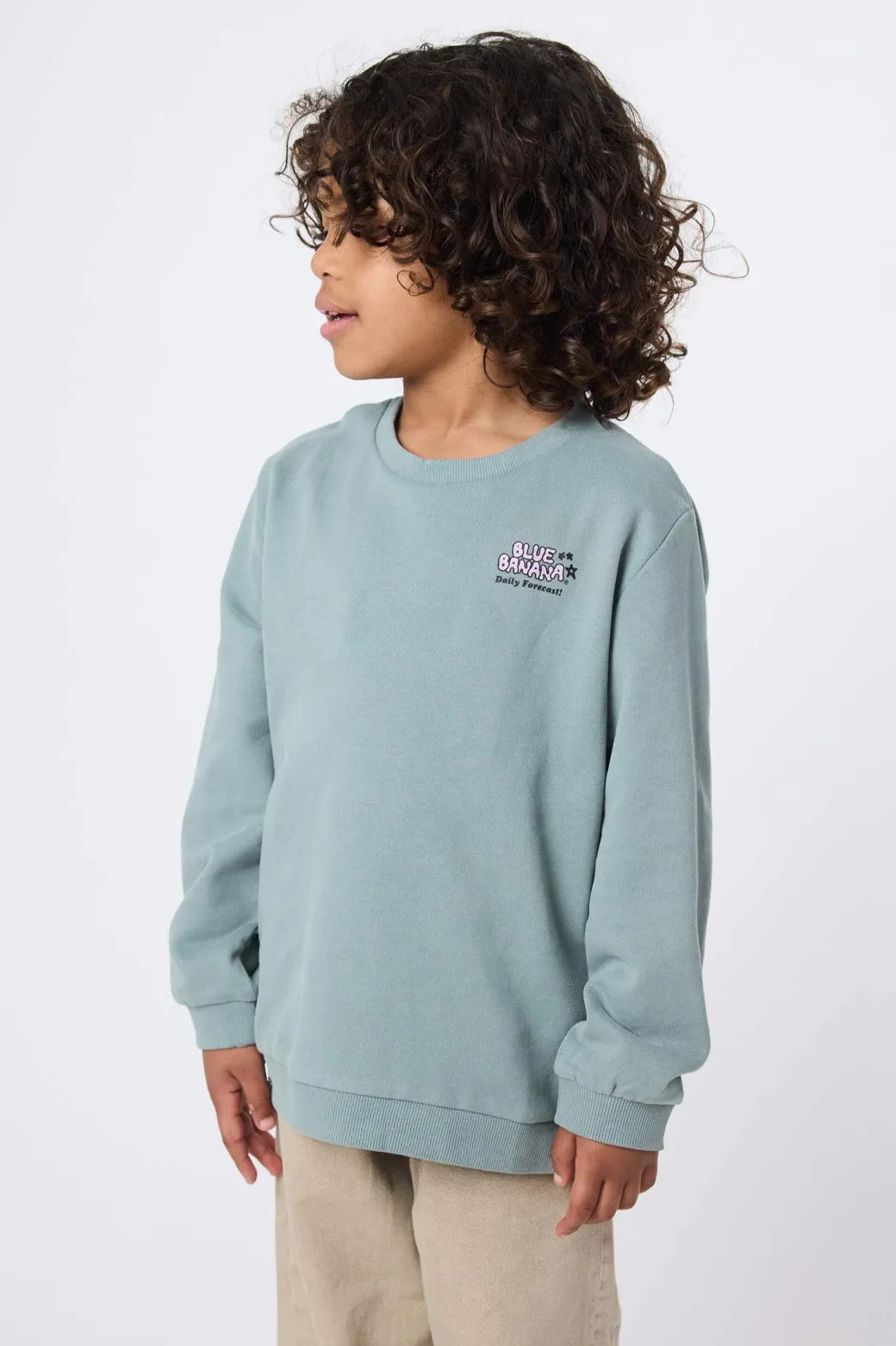 SUDADERA KIDS FORECAST MENTA