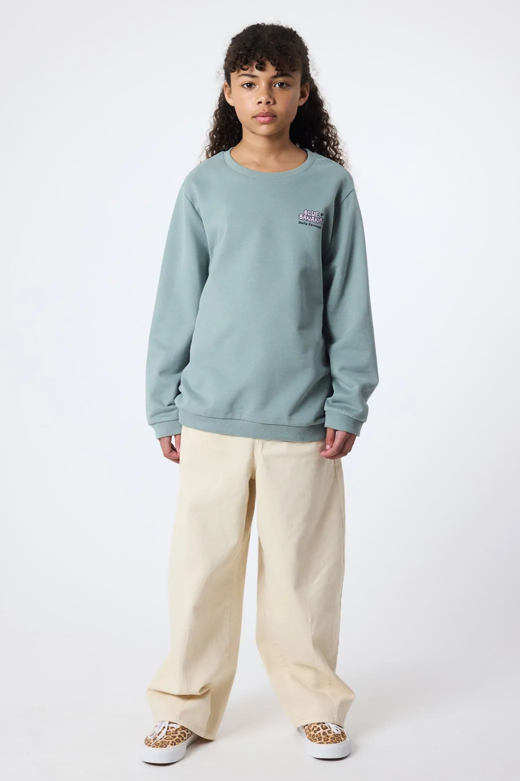 SUDADERA KIDS FORECAST MENTA