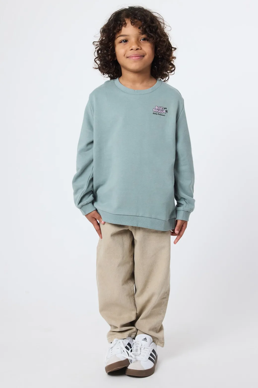 SUDADERA KIDS FORECAST MENTA