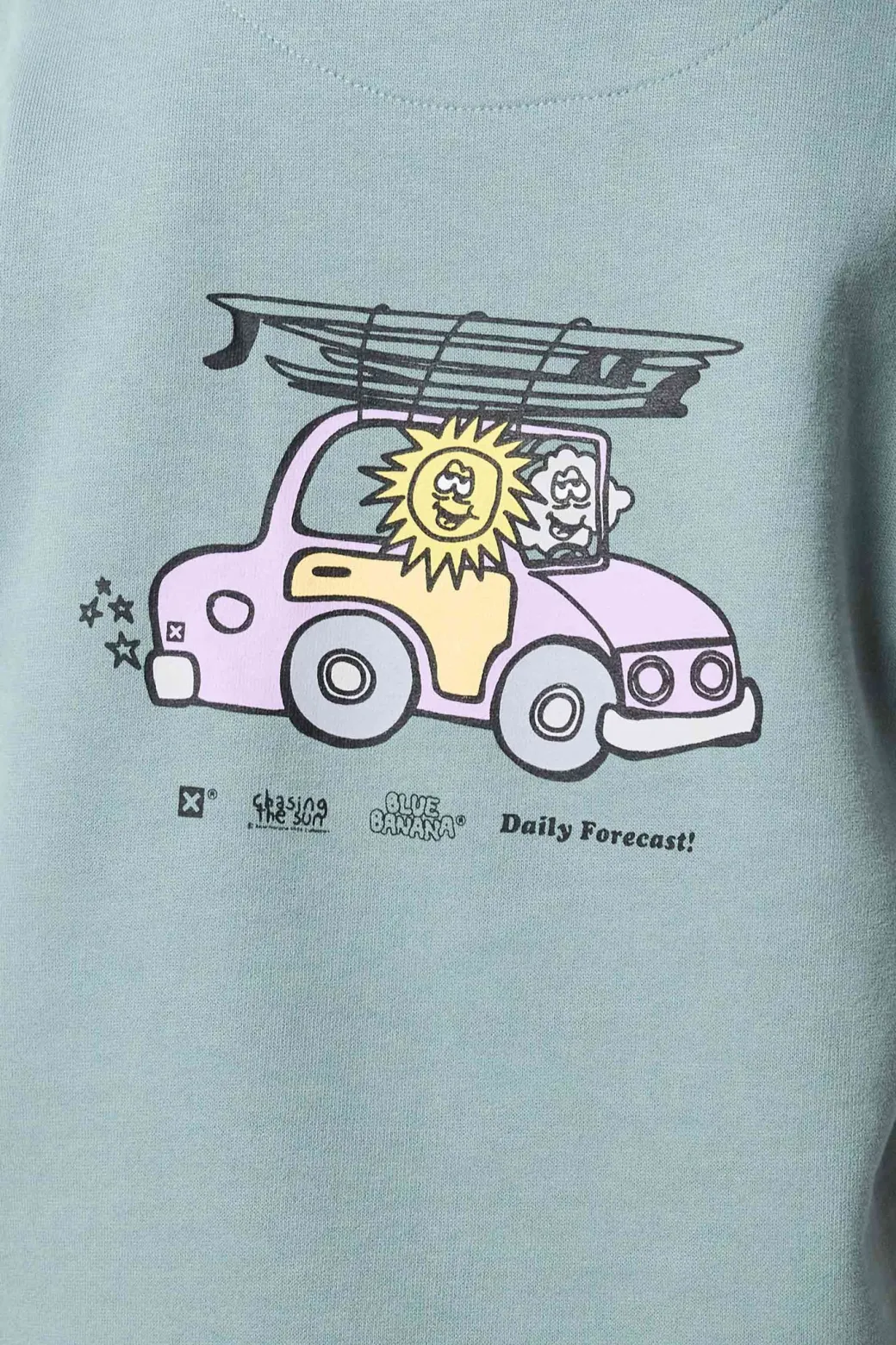SUDADERA KIDS FORECAST MENTA