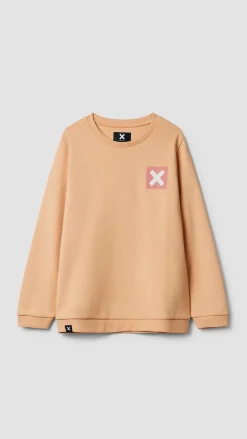 SUDADERA KIDS NATURE APRICOT