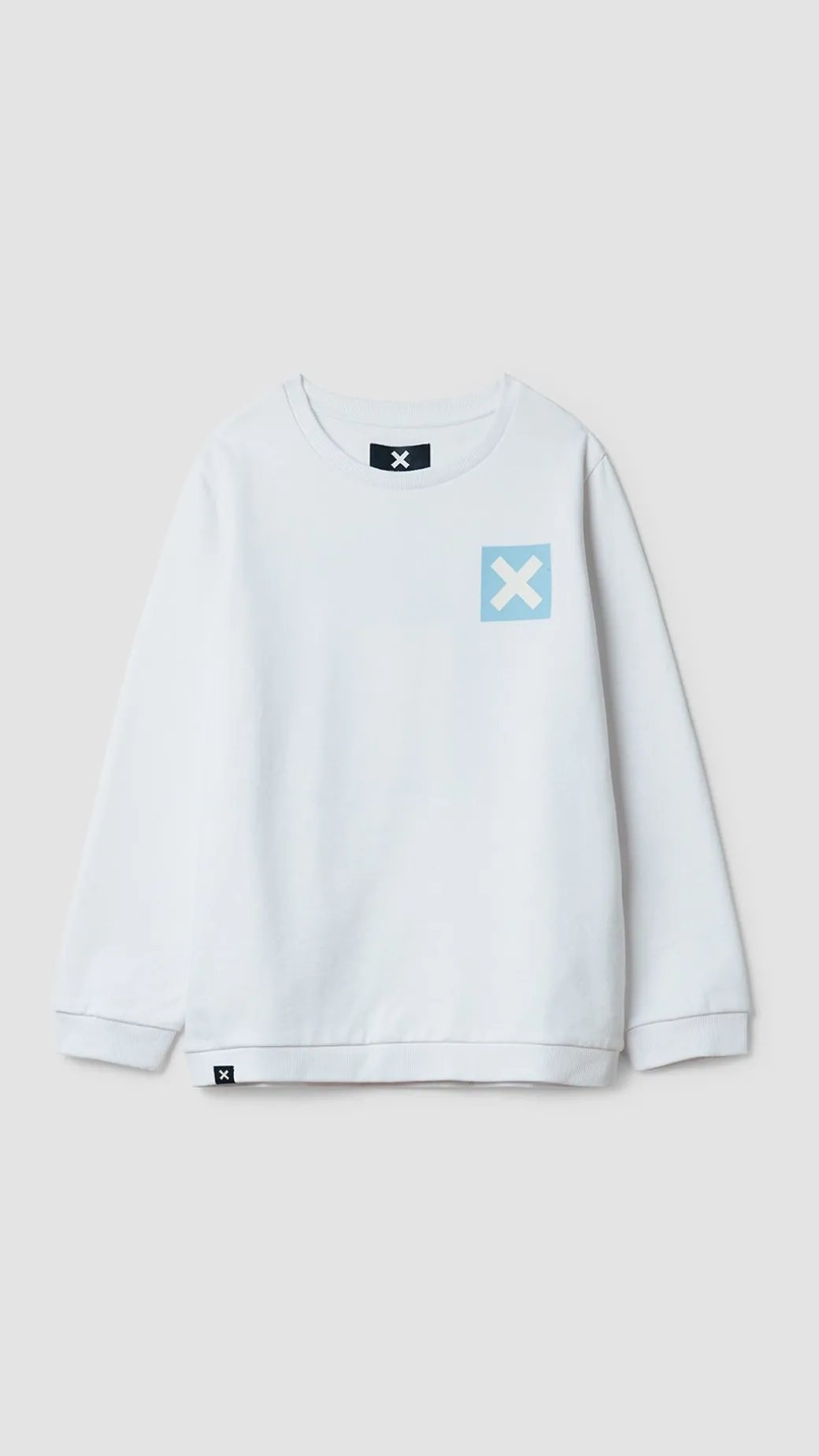SUDADERA KIDS NATURE BLANCA