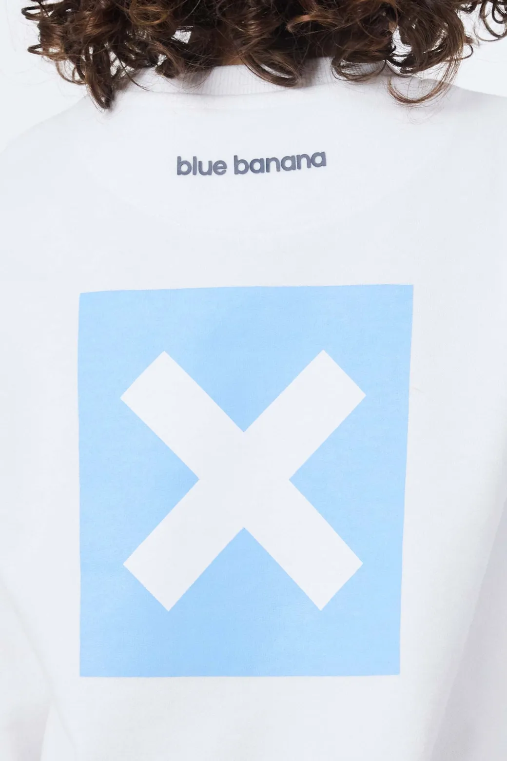SUDADERA KIDS NATURE BLANCA