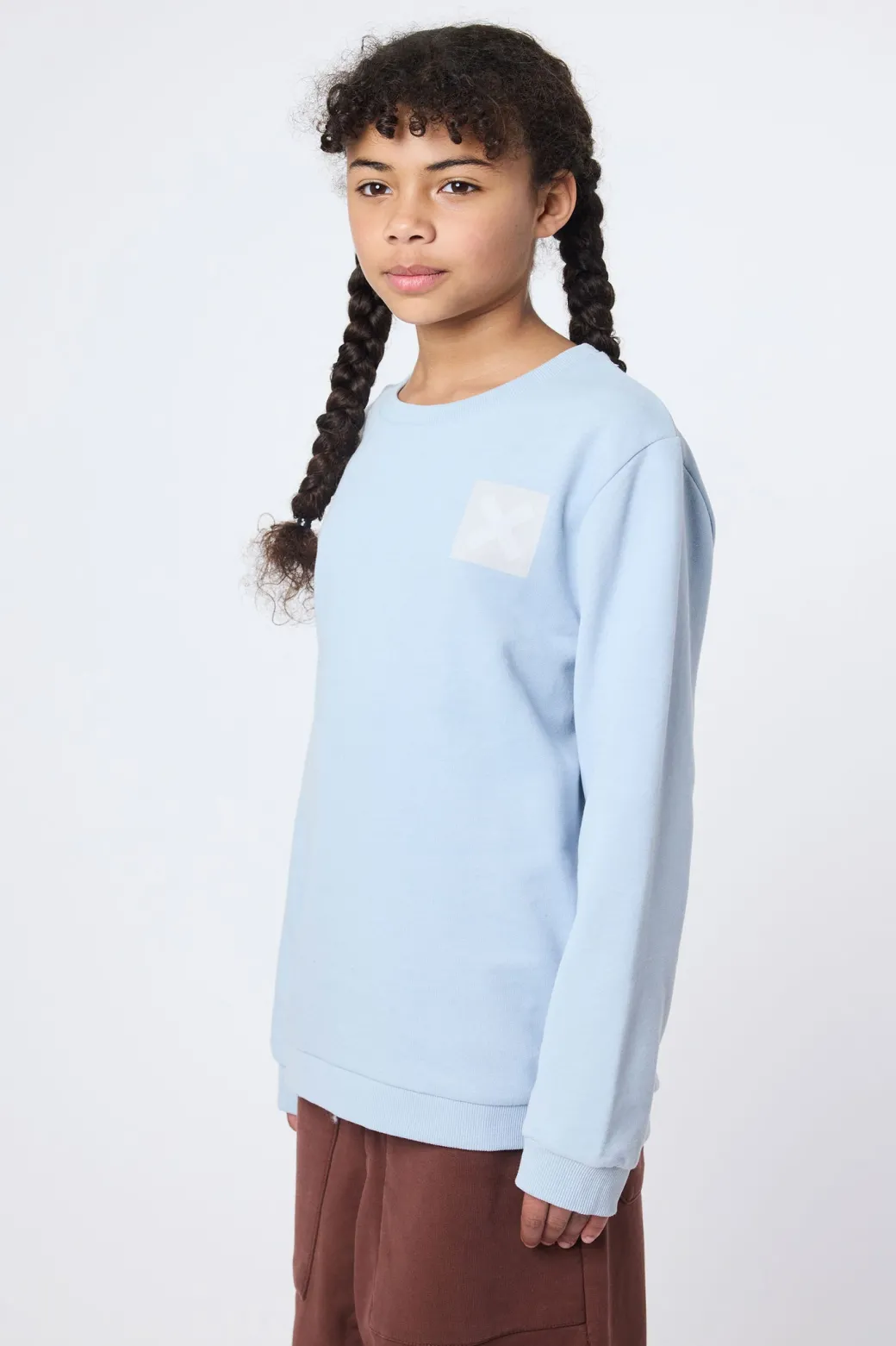 SUDADERA KIDS NATURE ICE BLUE